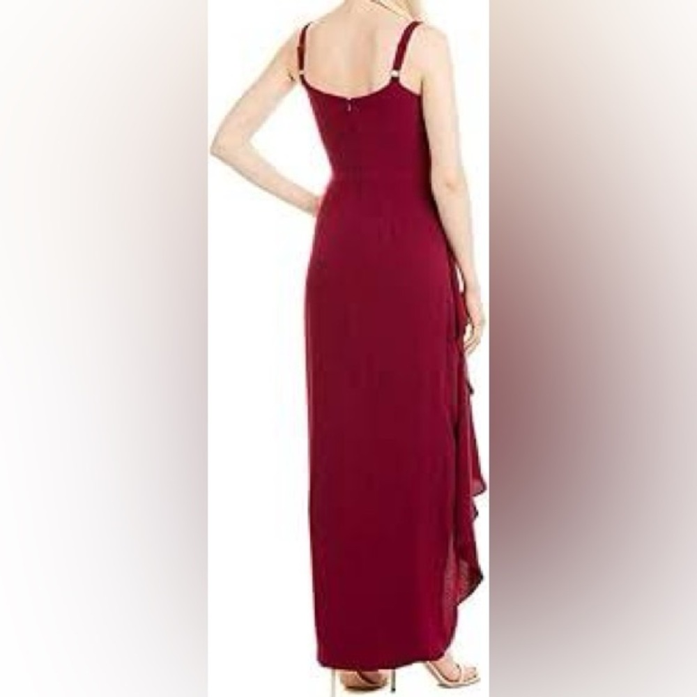 Dress the Population Cora Waterfall Crepe Dress - Picture 2 of 4